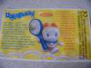 KINDER - BPZ DORAEMON - DORAMI - Instructions