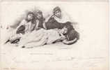Algerie - Jeunes Filles  De Bou-Saada 1901,  Circule Oui, Long Adresse - Hommes