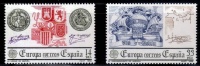 ESPAÑA 1982 - EUROPA CEPT - Edifil 2657-58 - Yvert  2285-2286 - 1982