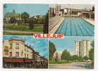 Villejuif (94) : 4 Vues Générale Aérienne Dont Café Tabac "Le Terminus" Environ 1960 (animée). - Villejuif