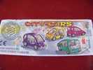 KINDER - BPZ CITY CARS - CITY FLOH 700657 - Notes