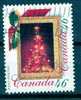 2000 46 Cent Christmas Greetings Stamp, Christmas Tree Sticker Issue  #1872 - Gebruikt