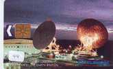 Télécarte MALAYSIA Satellite Antenne ESPACE (44) Telefonkarte  Satellitenschüsssel Phonecard -  Antenna - Espace