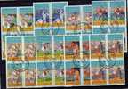 Berühmte Sportler Aller Zeiten 1984 Togo 1776/83+4-Block O 80€ Everts Hojitas Bloc M/s Olympic Winner Sheet Bf Togolaise - Verano 1912: Estocolmo