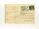 - PAYS BAS 1891/1948 . AFFRANCHISSEMENT SIMPLE SUR CP DE 1935 POUR LA FRANCE . - Cartas & Documentos