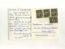 - PAYS BAS 1949/59 . AFFRANCHISSEMENT COMPOSE SUR CP DE 1957 POUR LA FRANCE . - Lettres & Documents