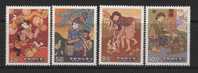 1992 TAIWAN Mother & Children 4v - Unused Stamps