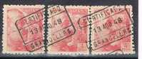 España, Tres Sellos Num 933. Fechador Certificado GRANOLLERS (Barcelona) - Used Stamps