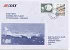 Sweden First Flight Cover SAS Boeing 767 Stockholm - Chicago 3-6-1989 - Cartas & Documentos