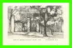 CHARLESTON, SC - GATE OF GEORGE EVELEIGH HOUSE, 1738 - BY ELIZABETH O´NEIL VERNER - ARTVUE POST CARD CO - - Charleston