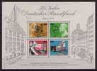 Bund / Berlin 1973 - 50 Jahre Deutscher Rundfunk   Michel: Block 4  MNH - Blocks & Sheetlets