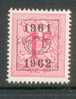 Belgique PO 724 ** - Typos 1951-80 (Chiffre Sur Lion)