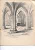 1 X Very Old Postcard Wales - Valle Crucis Abbey - Denbighshire