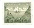 Novège N°254 Neuf Sans Gomme Secours D'hivers - Unused Stamps