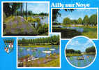 Carte Postale  80.  Ailly-sur-Noye   Le Plan D'eau Coll. M. Leroy Roger Maison De La Presse Trés Beau Plan - Ailly Sur Noye