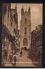 Early Postcard St John's Church & Church Street Cardiff Glamorgan Wales - Ref 502 - Glamorgan