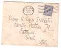 33994)lettera Con  2 E 1/2 + Annullo Da Fulham A Catania Il 28-6-1924 - Lettres & Documents