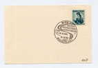 13.9.1955  -  Sonderstempel-Blatt    Wiener Internat. Herbstmesse  (SSt 007) - Cartas & Documentos