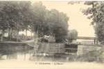 ISSUE  D UNE RARE SERIE DE CARTES  POSTALES      AUXONNE    LE CANAL - Auxonne