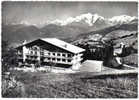 Carte Postale 74. Combloux   Chalet Alpin De Relaxation  Et Le Mont-Blanc   Trés Beau Plan - Combloux