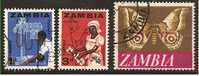 ZAMBIE, Oblitérés, T B à Voir - Zambie (1965-...)