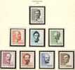 1960 Hungary Complete" Famous Men "Set Of 8 MNH Perforated! - Nuovi
