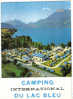Carte Postale 74. Doussard   Camping  International Du Lac Bleu Prés D´Annecy  Trés Beau Plan - Doussard