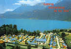 Carte Postale 74. Doussard   Camping  International Du Lac Bleu Prés D´Annecy  Trés Beau Plan - Doussard