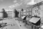 OLD REAL PHOTO 40s PLAZA DE SANTA TERESA  AVILA ESPAÑA SPAIN  CARTE POSTALE TARJETA COCHES TAXI CARS - Ávila