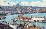 ZS1283 Bateaux Ship Instanbul Harbour Used PPC 1973 - Pêche
