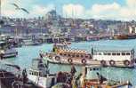 ZS1283 Bateaux Ship Instanbul Harbour Used PPC 1973 - Fishing Boats