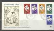 SURINAME 1966 FDC E46 BLANCO VERY FINE PASEN EASTERN - Suriname ... - 1975