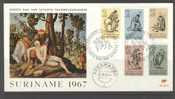 SURINAME 1967 FDC 52 BLANCO VERY FINE - Suriname ... - 1975