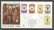 SURINAME 1968 FDC 59 BLANCO VERY FINE - Surinam ... - 1975