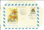 San Marino 1981 (Aerogramma): Euroflora - Genova. FDC - Ganzsachen