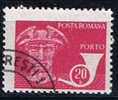 #4703 - Roumanie Yvert Taxe 135 Obl - Usado