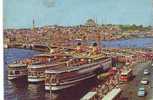 ZS1235 Bateaux Ship Instanbul Turkey Harbour Not Used PPC - Fishing Boats