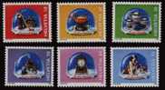 2000 (Zumstein 990 - 995) Dauermarken Souvenirs ** - Ongebruikt