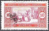 Senegal 1914 Michel 57 O Cote (2001) 0.30 Euro Marché Cachet Rond - Usati