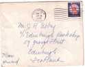 E104 - USA LETTER TO SCOTTLAND 27/11/1956 - Covers & Documents