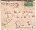 E103 - USA LETTER TO ITALY 28/7/1954 - Briefe U. Dokumente