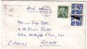 E106 - USA LETTER TO ITALY 24/9/1962 - Cartas & Documentos