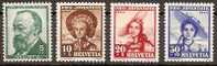 000 Pro Juventute G. Keller Et Costumes - Unused Stamps