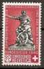 000 Pro Patria - Monuments - Variété Rouge Clair - Unused Stamps