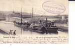 Cpa 1901       Vue Prise Du Boulevard Frère-Orban - Houseboats