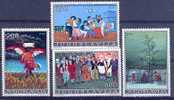 YU 1974-1569-72 PAINTING NAIVE, YUGOSLAVIA. 4v, MNH - Unused Stamps