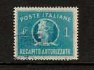ITALIE  VENTE No   B   /  62 - Postal Parcels