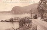 06 Route Ligne  De Nice A Monaco , Le Tram Tramway A La Baie D'eze Et Isoleta, Ed Rosian Et Munier - Eze
