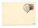 22.V.1954  -  Sonderstempel-Blatt -  Wien 1  Jungschar Bringt Das Licht Von Lourdes  (SSt 038) - Storia Postale