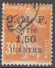 Syrie 1921 Michel 158 O Cote (2007) 1.30 Euro Type Semeuse Fond Plein Cachet Rond - Gebraucht